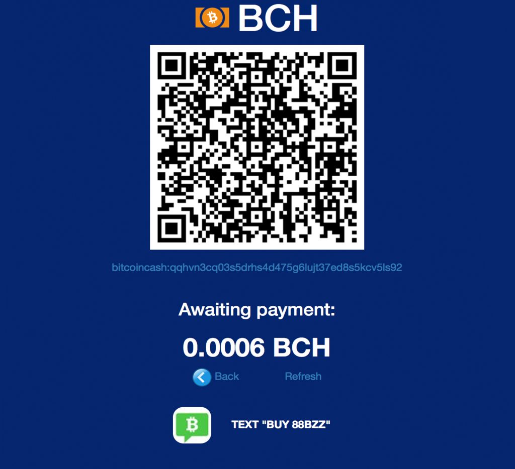 Anypay Provides Bitcoin Cash Invoices That Can Be Paid by Sending a Text