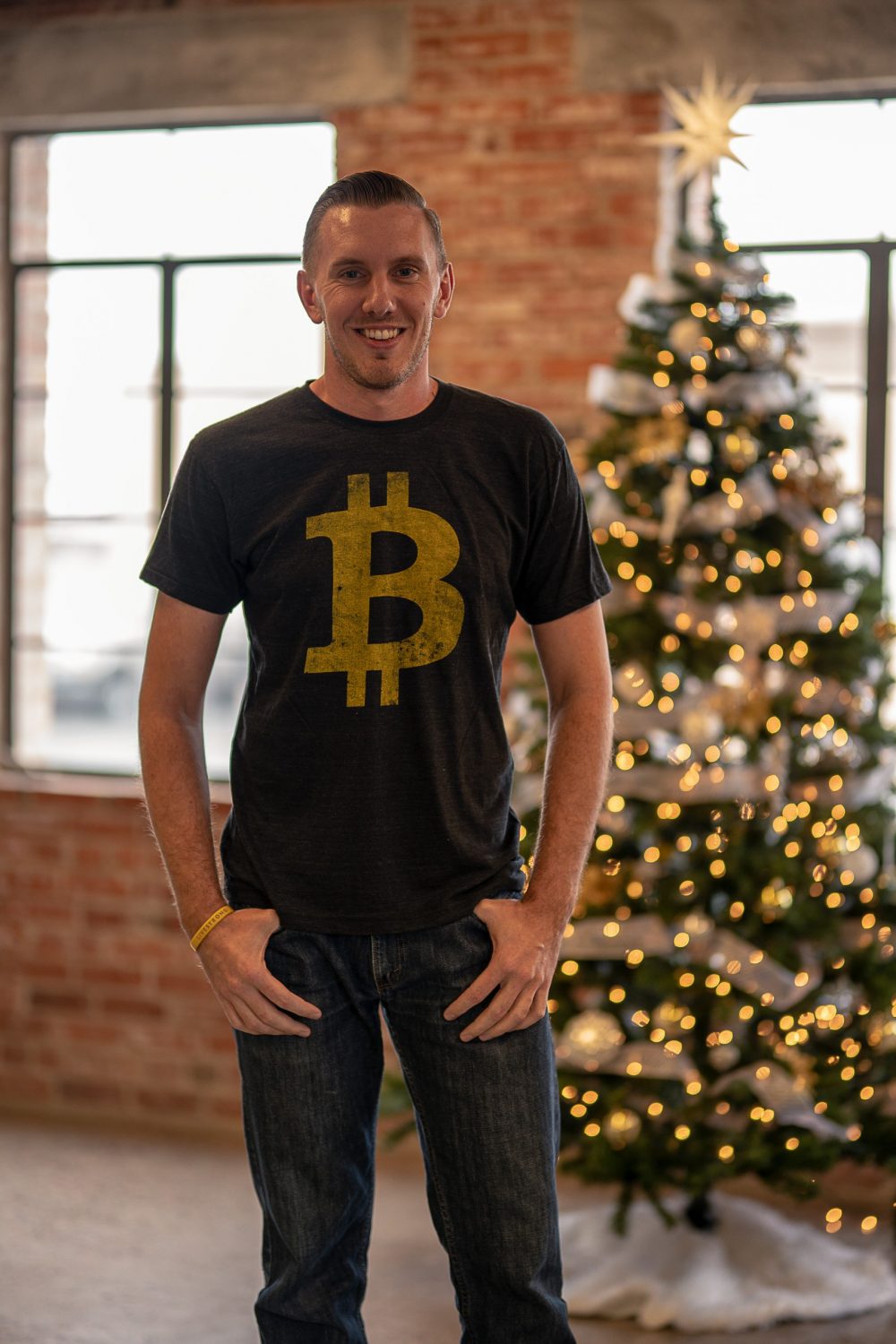 Crypto Bitcoin Logo Shirt